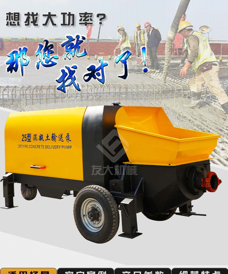 25型二次構(gòu)造柱專用輸送泵