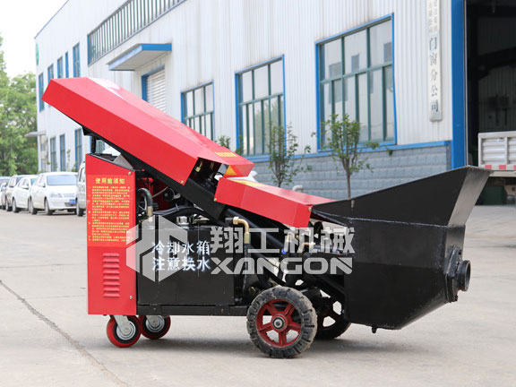 二次結構澆筑泵為什么會堵管呢？